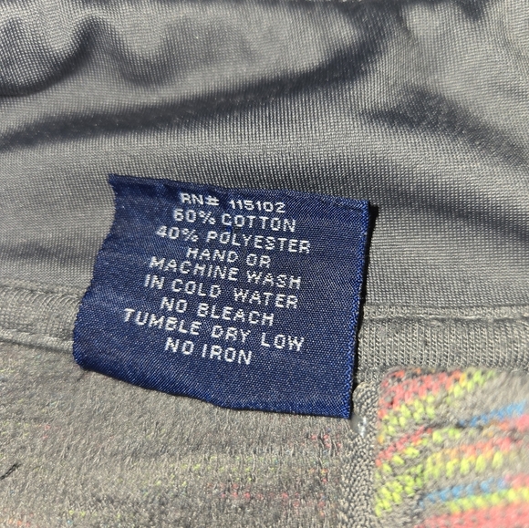 Tipsy Lake Tahoe Ca Zip Up Sweater Multi Color Size Small - Picture 4 of 7